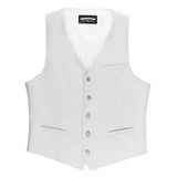 CEMENT GRAY SUIT VEST