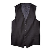 CHARCOAL GRAY SUIT VEST