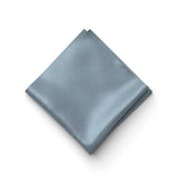 DUSTY BLUE POCKET SQUARE