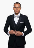 BLACK NOTCH LAPEL TUXEDO