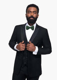 BLACK PEAK LAPEL TUXEDO