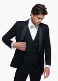 BLACK SHAWL LAPEL TUXEDO