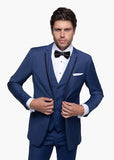 MYSTIC BLUE EDGE NOTCH LAPEL TUXEDO